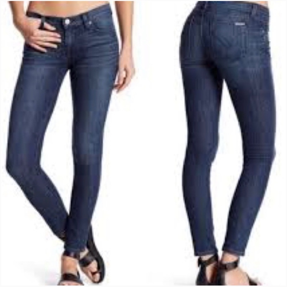Hudson Jeans Krista Super Skinny Women's Size 31 12 Medium Wash midrise